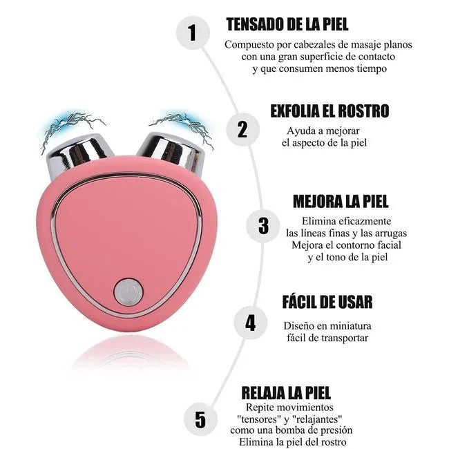 MASAJEADOR MICRO CORRIENTE FACIAL